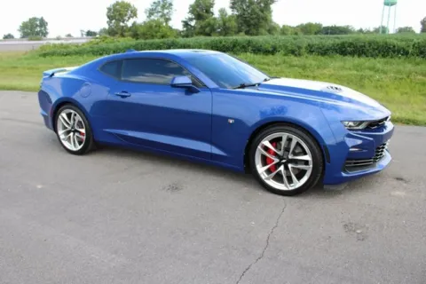Blue 2021 Chevrolet Camaro SS for sale in Carroll, OH