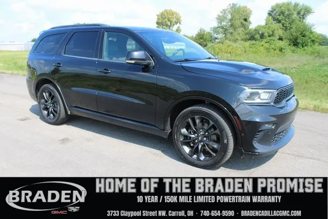 Black 2021 Dodge Durango R/T for sale in Carroll, OH