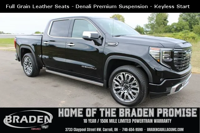 Black 2025 GMC Sierra 1500 Denali Ultimate for sale in Carroll, OH