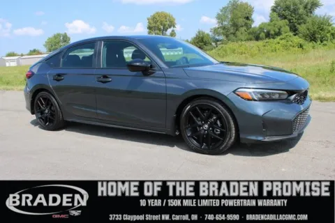 Silver 2025 Honda Civic Sport for sale in Carroll, OH