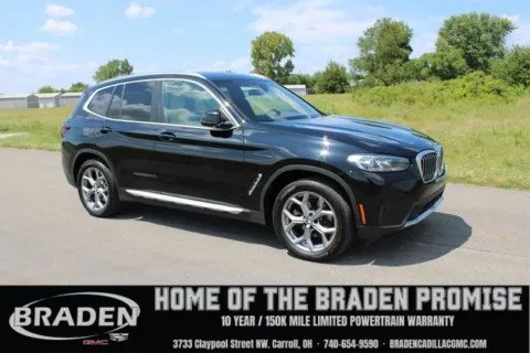 Black 2023 BMW X3 xDrive30i for sale in Carroll, OH
