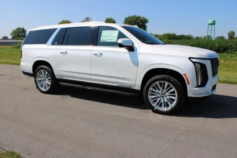 White 2025 Cadillac Escalade ESV Premium for sale in Carroll, OH