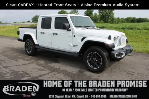 White 2022 Jeep Gladiator Overland for sale in Carroll, OH