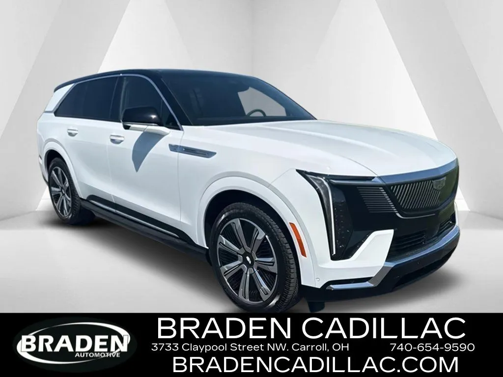 Used 2025 Cadillac Escalade IQ Luxury 1 with VIN 1GYTECKL0SU107420 for sale in Carroll, OH