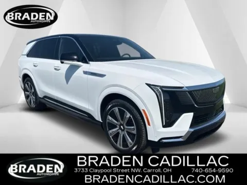 White 2025 Cadillac Escalade IQ Luxury 1 for sale in Carroll, OH