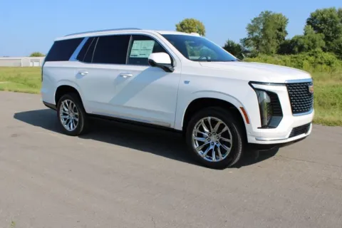 White 2025 Cadillac Escalade Premium Luxury for sale in Carroll, OH