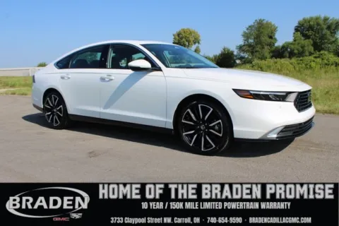 Blue 2024 Honda Accord Hybrid Touring for sale in Carroll, OH