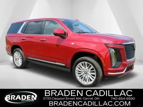 Red 2025 Cadillac Escalade Premium Luxury for sale in Carroll, OH