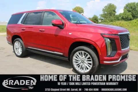 Red 2025 Cadillac Escalade Premium Luxury for sale in Carroll, OH