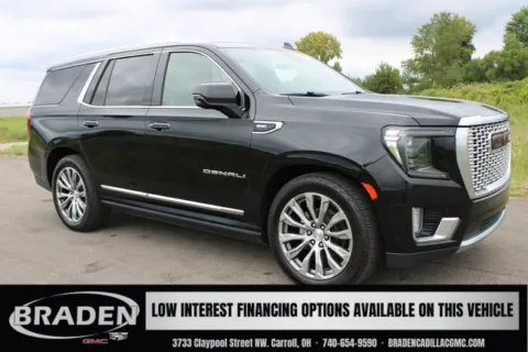 Black 2021 GMC Yukon Denali for sale in Carroll, OH