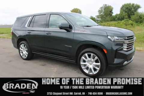 Gray 2022 Chevrolet Tahoe High Country for sale in Carroll, OH
