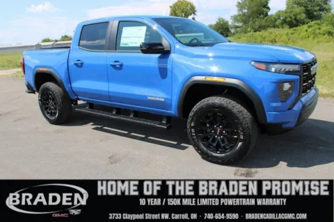 Blue 2026 GMC Canyon Elevation for sale in Carroll, OH