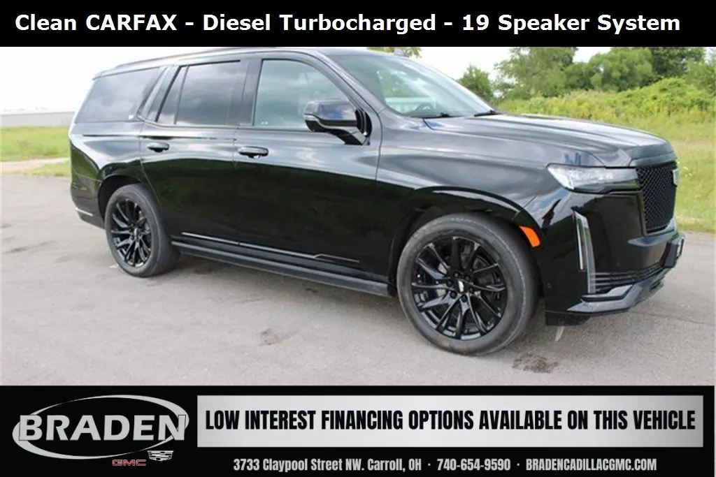Black 2022 Cadillac Escalade Sport for sale in Carroll, OH