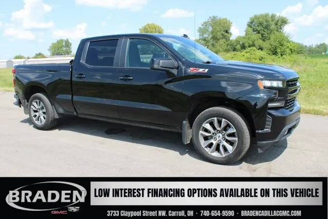 Black 2021 Chevrolet Silverado 1500 RST for sale in Carroll, OH