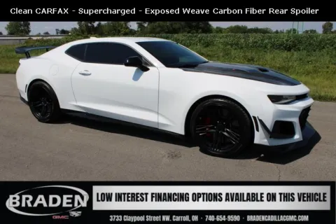 White 2018 Chevrolet Camaro ZL1 for sale in Carroll, OH