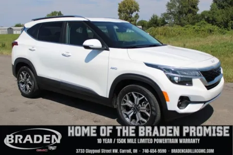 White 2022 Kia Seltos EX for sale in Carroll, OH