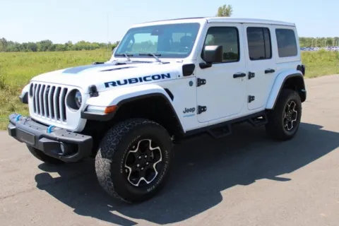 Another view of 2021 Jeep Wrangler Unlimited Rubicon 4xe for sale in Carroll, OH at Braden Cadillac GMC