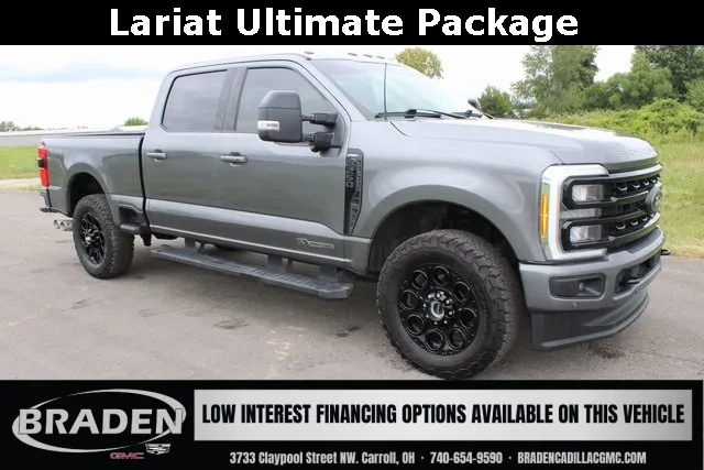 Gray 2023 Ford F-250SD Lariat for sale in Carroll, OH