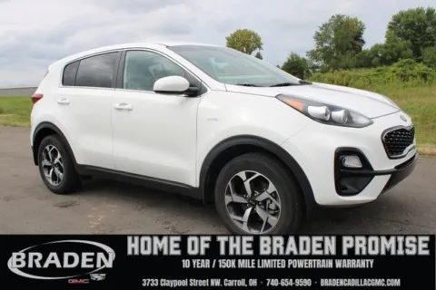 White 2020 Kia Sportage LX for sale in Carroll, OH