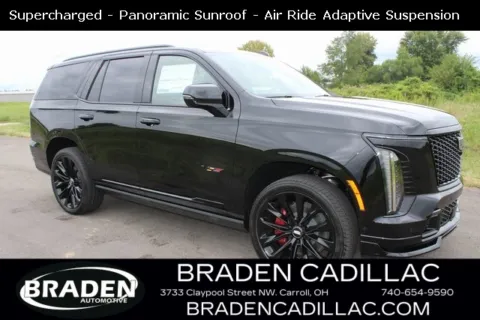 Black 2025 Cadillac Escalade V-Series for sale in Carroll, OH