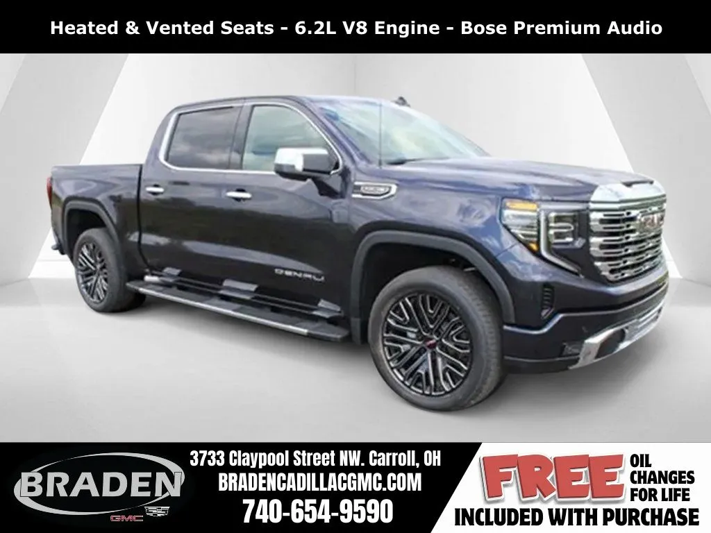 Gray 2026 GMC Sierra 1500 Denali for sale in Carroll, OH