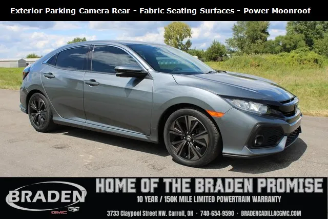 2018 Honda Civic EX for sale in Carroll, OH