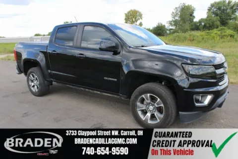 Black 2017 Chevrolet Colorado Z71 for sale in Carroll, OH