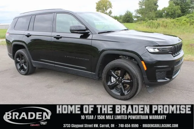 Black 2024 Jeep Grand Cherokee L Altitude X for sale in Carroll, OH