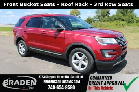 Red 2017 Ford Explorer XLT for sale in Carroll, OH