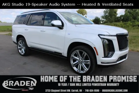 White 2025 Cadillac Escalade Sport for sale in Carroll, OH