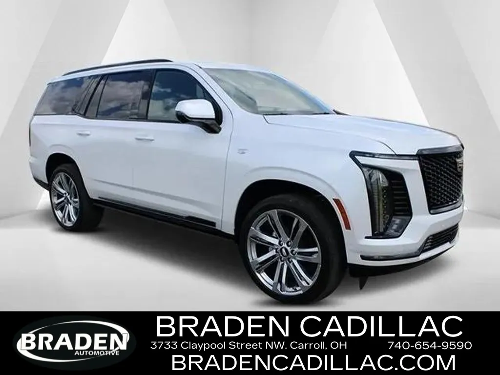 White 2025 Cadillac Escalade Sport for sale in Carroll, OH