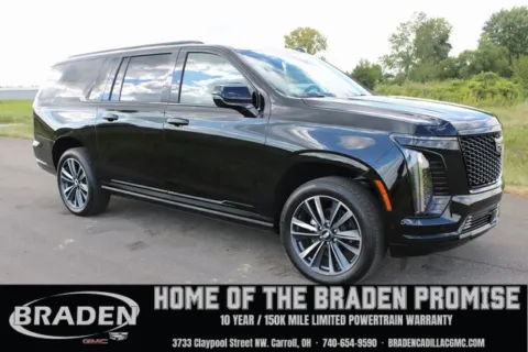 Black 2025 Cadillac Escalade ESV Sport for sale in Carroll, OH