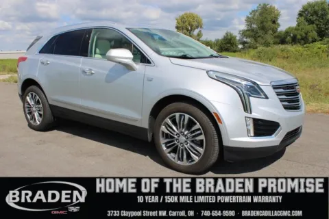 Silver 2017 Cadillac XT5 Premium Luxury for sale in Carroll, OH