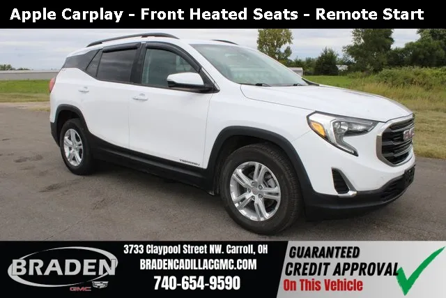 White 2020 GMC Terrain SLE for sale in Carroll, OH