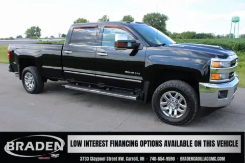 Black 2019 Chevrolet Silverado 3500HD LTZ for sale in Carroll, OH