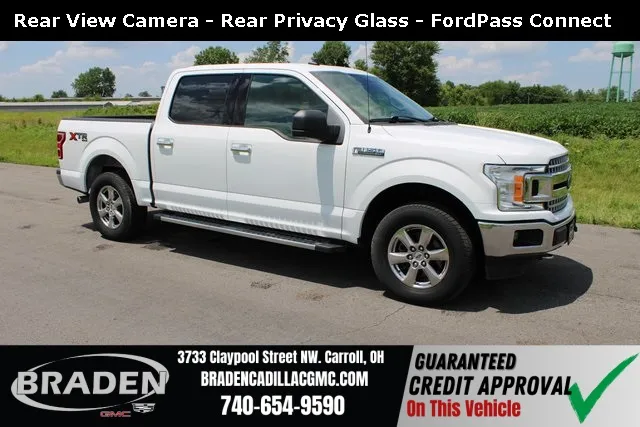 White 2019 Ford F-150 XLT for sale in Carroll, OH