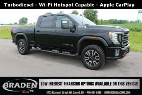 Black 2021 GMC Sierra 2500HD AT4 for sale in Carroll, OH