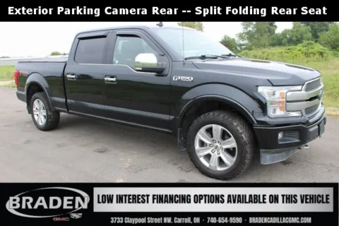 Black 2019 Ford F-150 Platinum for sale in Carroll, OH