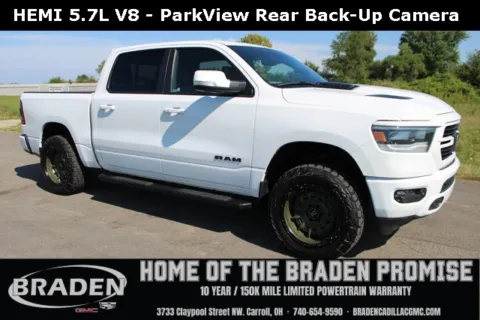 White 2021 Ram 1500 Sport for sale in Carroll, OH