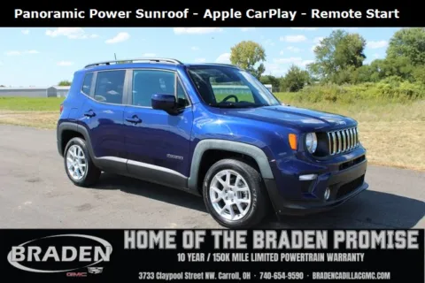 Blue 2021 Jeep Renegade Latitude for sale in Carroll, OH