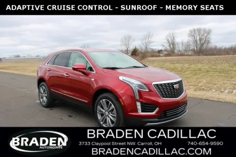 Red 2025 Cadillac XT5 Premium Luxury for sale in Carroll, OH
