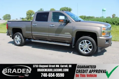 Brown 2015 Chevrolet Silverado 2500HD High Country for sale in Carroll, OH