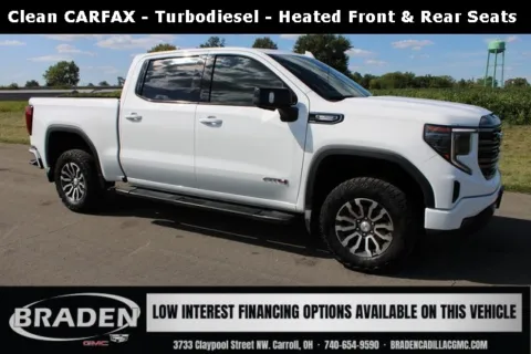 White 2023 GMC Sierra 1500 AT4 for sale in Carroll, OH
