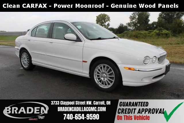 Red 2008 Jaguar X-TYPE 3.0 for sale in Carroll, OH