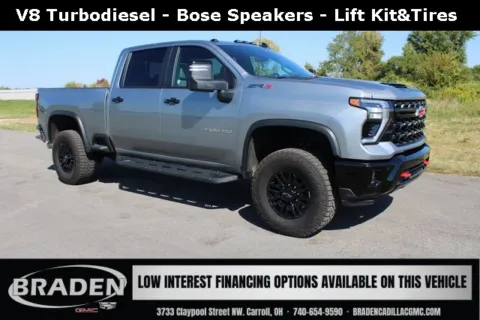Gray 2025 Chevrolet Silverado 2500HD ZR2 for sale in Carroll, OH