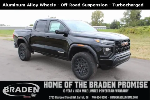 Black 2026 GMC Canyon Elevation for sale in Carroll, OH