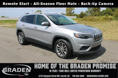 Silver 2020 Jeep Cherokee Latitude Plus for sale in Carroll, OH
