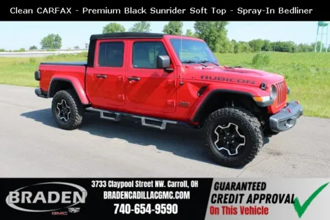 Red 2020 Jeep Gladiator Rubicon for sale in Carroll, OH