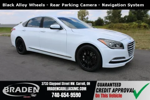 White 2015 Hyundai Genesis 3.8 for sale in Carroll, OH