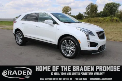 White 2025 Cadillac XT5 Premium Luxury for sale in Carroll, OH